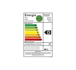 Refrigerador 248L Frío Directo Bottom Freezer MED250B Negro