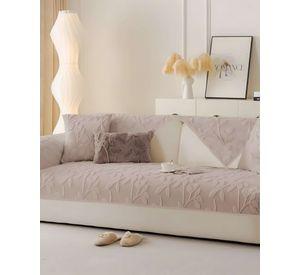 PACK DE 5 FUNDAS PARA SOFA CON DISEÑO H3 BEIGE