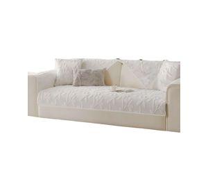 PACK DE 5 FUNDAS PARA SOFA CON DISEÑO H2 BLANCO