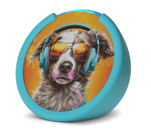 Parlante Inteligente Amazon Echo Pop Kids con Alexa Anthro Pup para Ni os