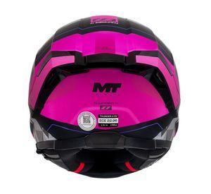 Casco para moto MT Thunder 4 SV Z7 A8 Pink + Pinlock mt-v-28