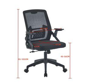 SILLA DE OFICINA EJECUTIVA MONTREAL ERGONOMICA COLOR NEGRO BM-808
