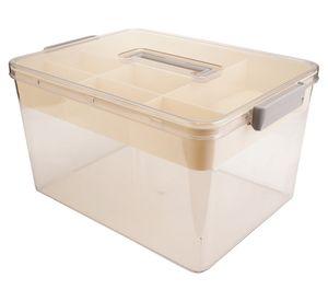 Caja organizadora Botiquín con bandeja 41.8x29.5x23 cm