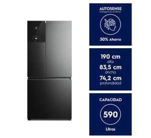 Refrigerador Electrolux 590L No Frost 3 Puertas Inverter IM8B Negro