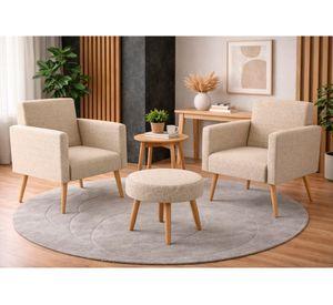 Poltronas Dallas con Puff E-486