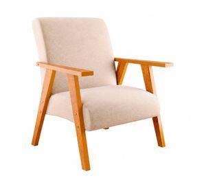 Poltrona 1 cuerpo Dakar lino beige