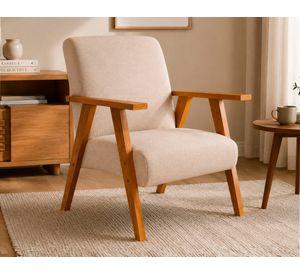 Poltrona 1 cuerpo Dakar lino beige