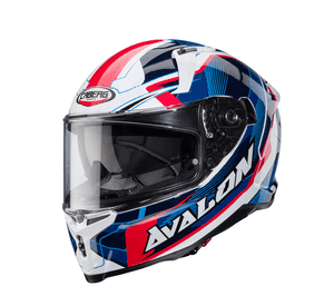 Casco para moto Caberg Avalon X Optic White/Blue/Red
