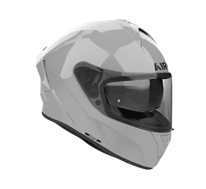 Casco para moto Airoh Spark 2 Cement Gris Brillo