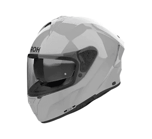 Casco para moto Airoh Spark 2 Cement Gris Brillo