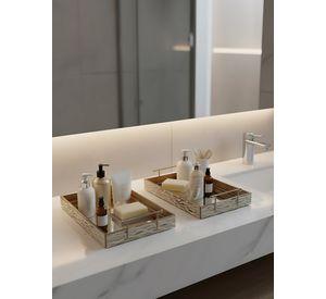 Set 2 Bandejas Decorativas Diseño Elegante Funcional Jhn