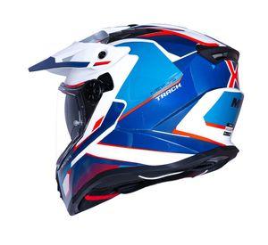 Casco para moto MT Track SV HS218 NEXUS A7 Azul Brillo
