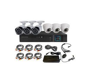 Kit 6 Cámaras de Seguridad Mixto HD 1MP - M60L