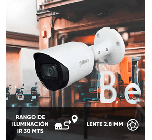 Camara Dahua Bullet 2.8mm 5mp Hdcvi Hfw1500tn Blanco