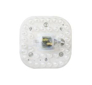 Placa Led Smd 18w Luz Blanco Frío Iman C/driver Hpf