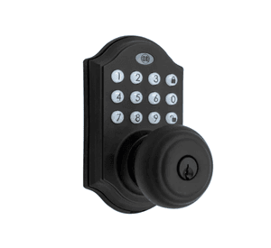 Cerradura Digital Odis Colonial Pomo 5500 Negro