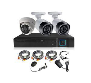 Kit 3 Cámaras de Seguridad Mixto HD 1MP - M33L