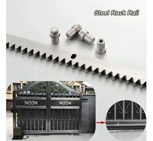 Cremallera Riel De Acero Para Portón Eléctrico 1 Metro