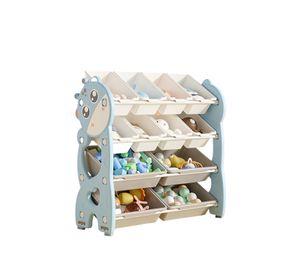 Mueble organizador juguetes niños con 12 contenedores GlowUp