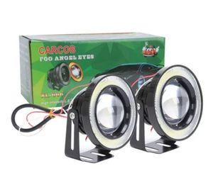 Foco Luz Antiniebla Auto Led Niebla Luz Cob Halo Ángel