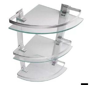 Organizador Ducha Esquinero Vidrio Templado