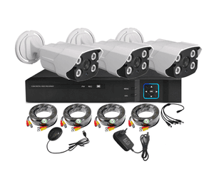 Kit 3 Cámaras de Seguridad Exterior HD 1MP - E35L