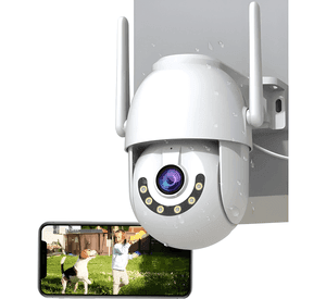 Cámara de Seguridad Wifi Exterior 5mp 360° Hd Ip Ptz M19