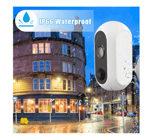 Camara Ip Inalambrica 3mp Recargable Wifi/k2