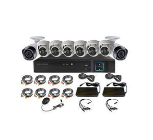 Kit 8 Cámaras de Seguridad Mixto HD 1MP - M83L