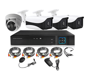 Kit 4 Cámaras de Seguridad Mixto HD 1MP - M40L