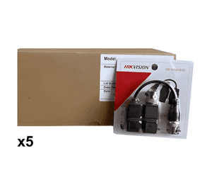 Kit 05 Pares de Balun Pasivo Hd Tvi/cvi/ahd Ds-1h18s/e(c)