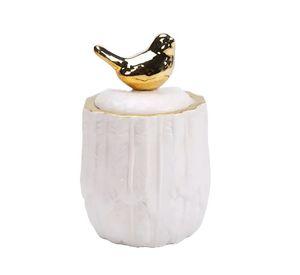 Jarro Ceramico Tapa Almacenamiento Moderno Lau