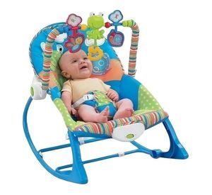 Silla bebe con Vibracion Color Azul