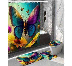 SET DE BAÑO 4PIEZAS CON DISEÑOS, MODERNOS, ELEGANTES Y DECORATIVO WYM