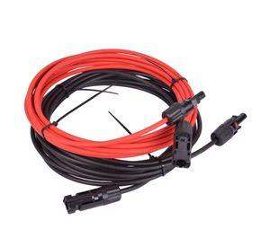 KIT CABLES PARA PANEL SOLAR MC4 5M 12AWG PREMIUM NAGASHI