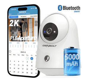 Genbolt® 2k Cámaras Seguridad Wifi Inalámbrica Interior