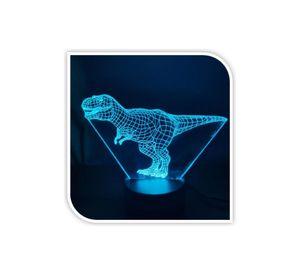 Lampara 3D Dinosaurio T-rex