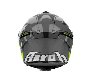 Casco para moto Airoh Spark 2 Dart Amarillo Brillo