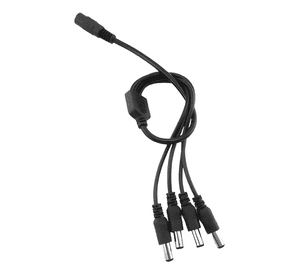 Cable Poder Cctv Spliter 4 Salidas para Camaras Plus