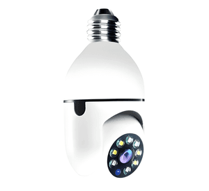 Camara Ip Ampolleta Motorizada 360° E27 1080p