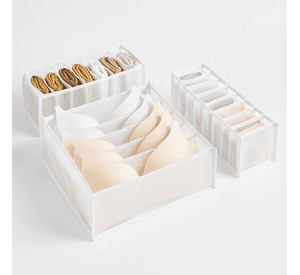 Set 3 Piezas Organizador De Ropa Interior Multiuso