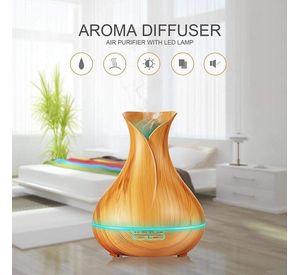 Difusor Ultrasónico Humidificador Aromaterapia Remoto Rondon