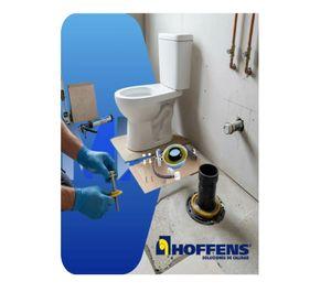 Kit Instalacion Wc Completo Sello +pernos+ Flexible Hoffens