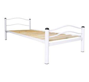 Cama Wind Metálica 1.5 Plaza Blanco