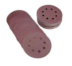 50 Lijas Circulares con Velcro para Lijadora Roto Orbital 40-120