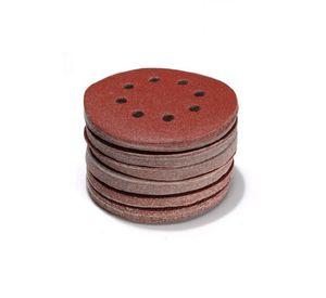 50 Lijas Circulares con Velcro para Lijadora Roto Orbital 40-120