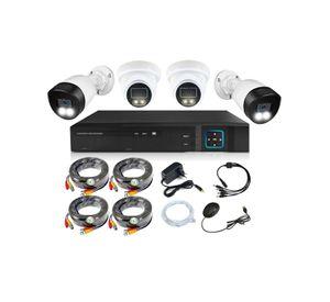 Kit 3 Cámaras Seguridad Mixto M45H Full HD