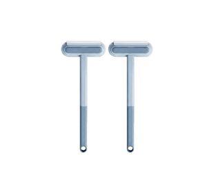 Pack 2 Cepillo Quitapelos 4 En 1 Microfibra Para Ventanas Alfombras