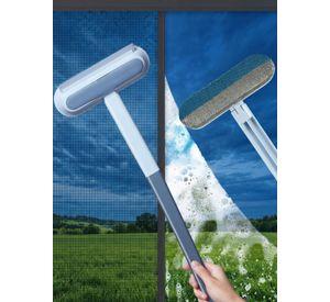 Pack 2 Cepillo Quitapelos 4 En 1 Microfibra Para Ventanas Alfombras