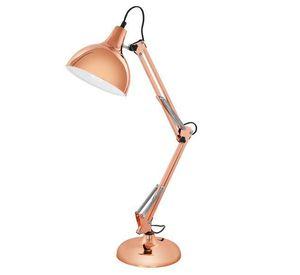 Lámpara Escritorio Borgillio Cobre Vintage DM190 1X60W E27